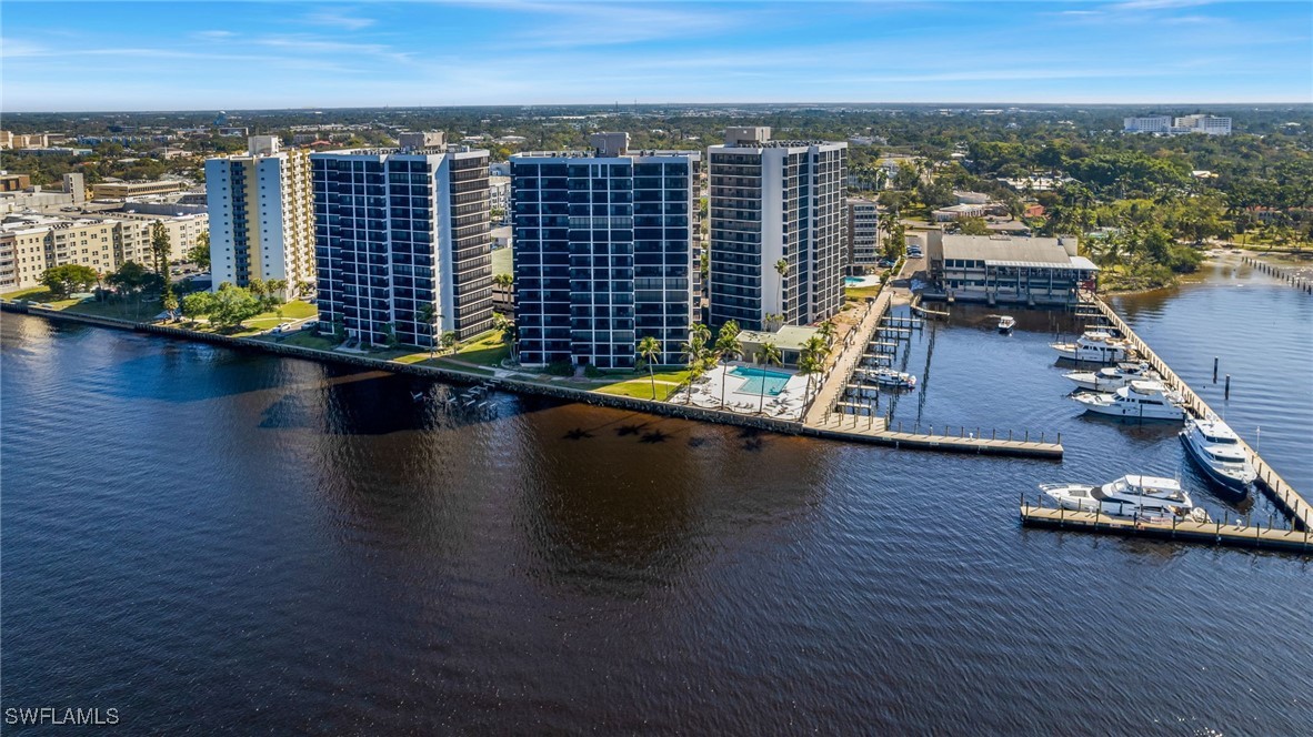 1910 Virginia Avenue, Unit 403 Fort Myers, FL 33901 - Photo 41 of 45 a view of a city with wooden floor