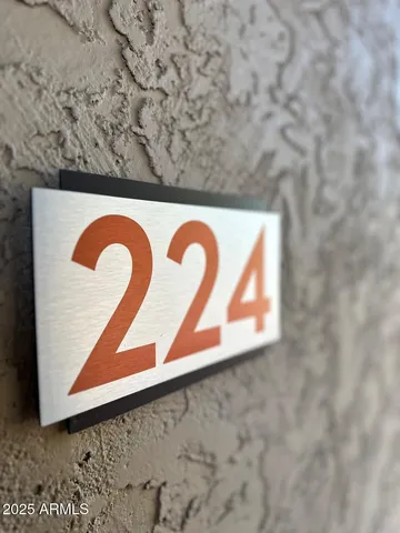 a close up of a street sign