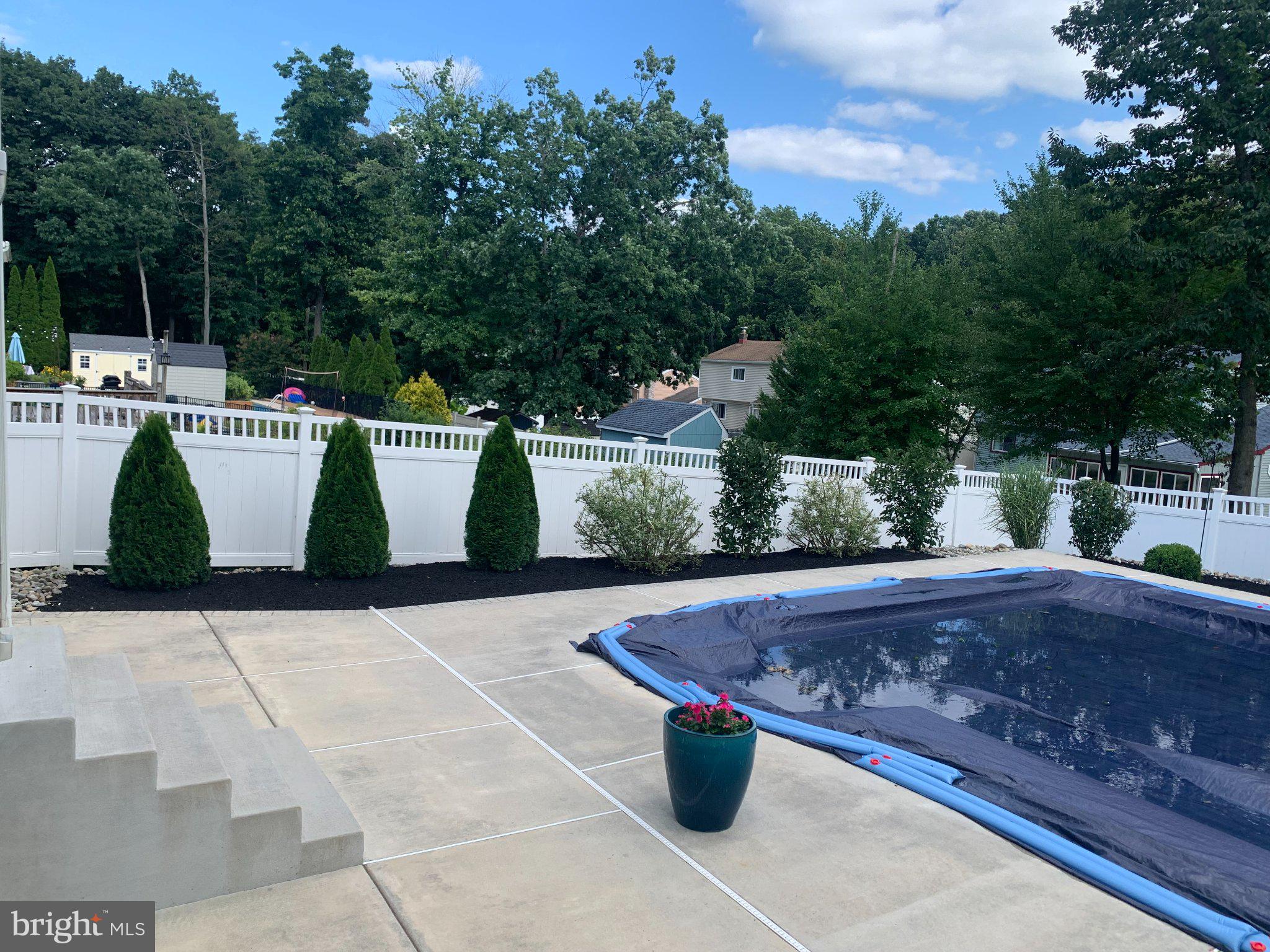 80 Cranford Road Blackwood, NJ 08012 - Photo 6 of 53 Tranquil backyard oasis with pool.