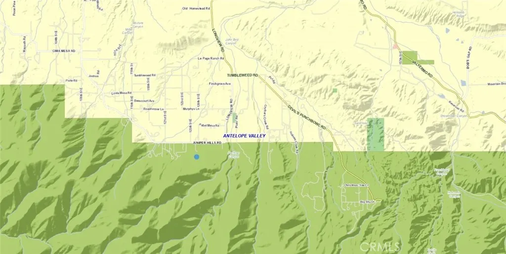 0 Juniper Hills Road Juniper Hills, CA 93543 - Photo 6 of 10 a view of yard with green space