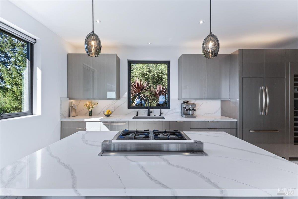 3100 Muniz Ranch Road Jenner, CA 95450 - Photo 13 of 83 Fisher & Paykel Refrigerator and Dishwarer.