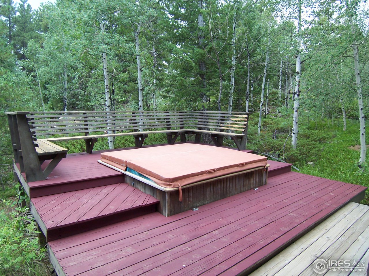 294 Range Road Nederland, CO 80466 - Photo 18 of 22 Hot Tub