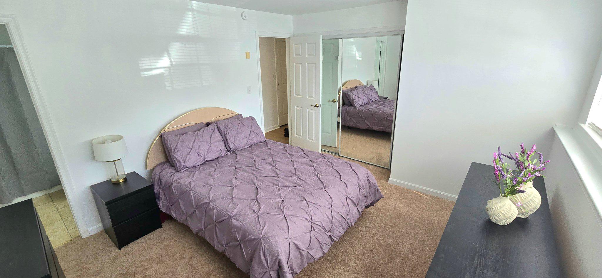4218 Applegate Lane, Unit 9 Suitland, MD 20746 - Photo 15 of 35 a bedroom with a bed and a couch