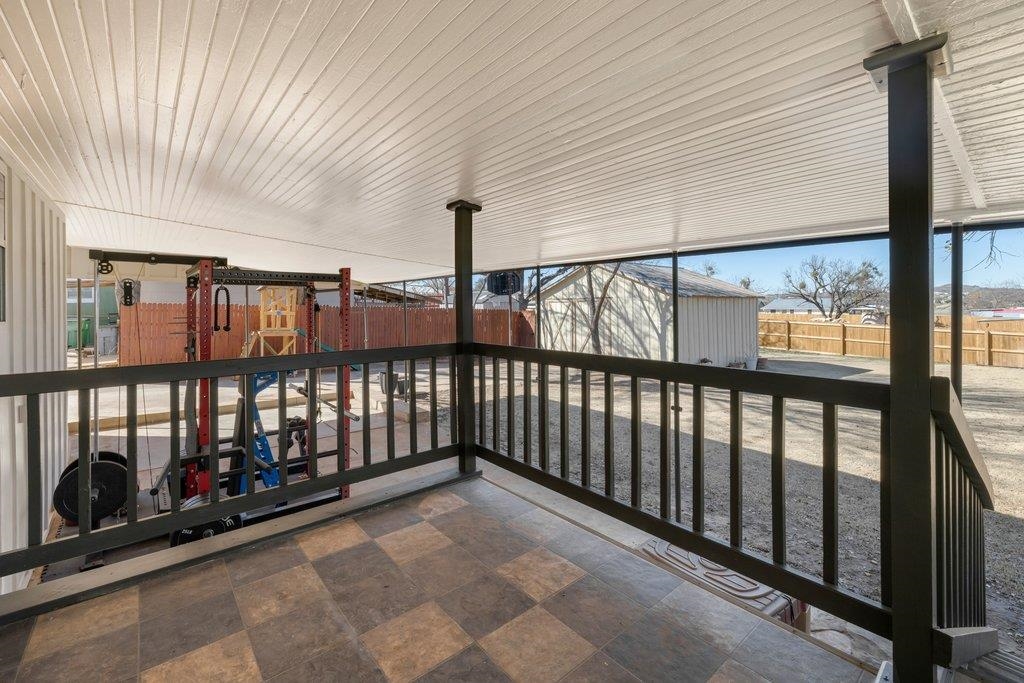 403 West Main Street Llano, TX 78643 - Photo 19 of 28 a view of a balcony