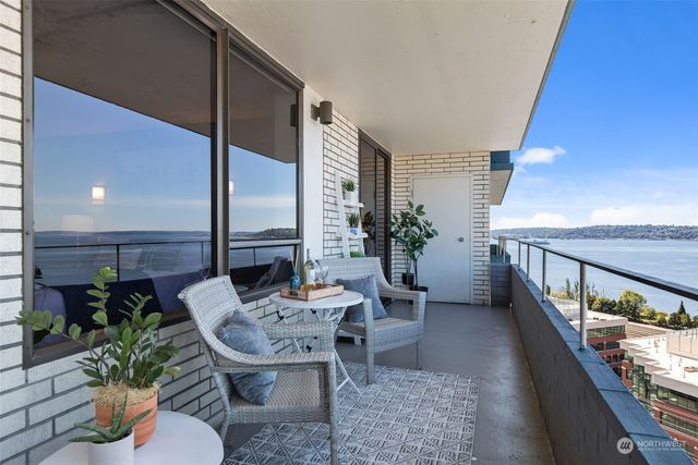 a outdoor space with furniture