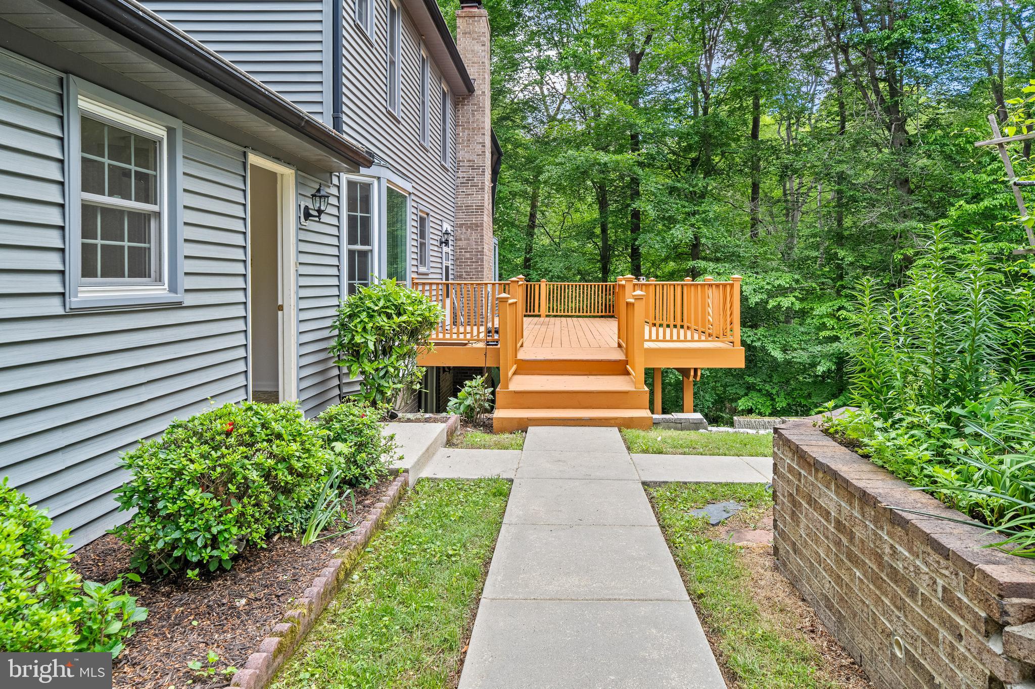 5420 Well Spring Road La Plata, MD 20646 - Photo 53 of 63 Rear view of the Deck