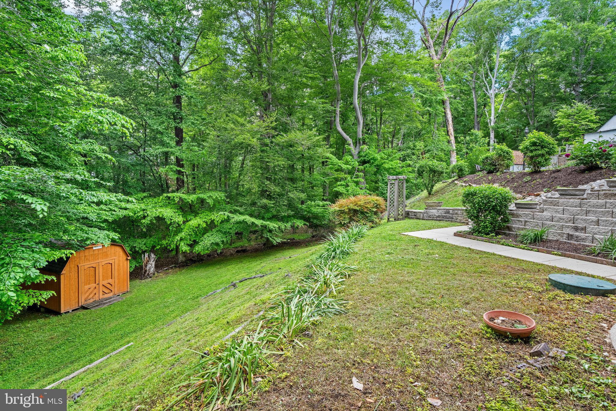 5420 Well Spring Road La Plata, MD 20646 - Photo 58 of 63 Wooded View of the Backyard