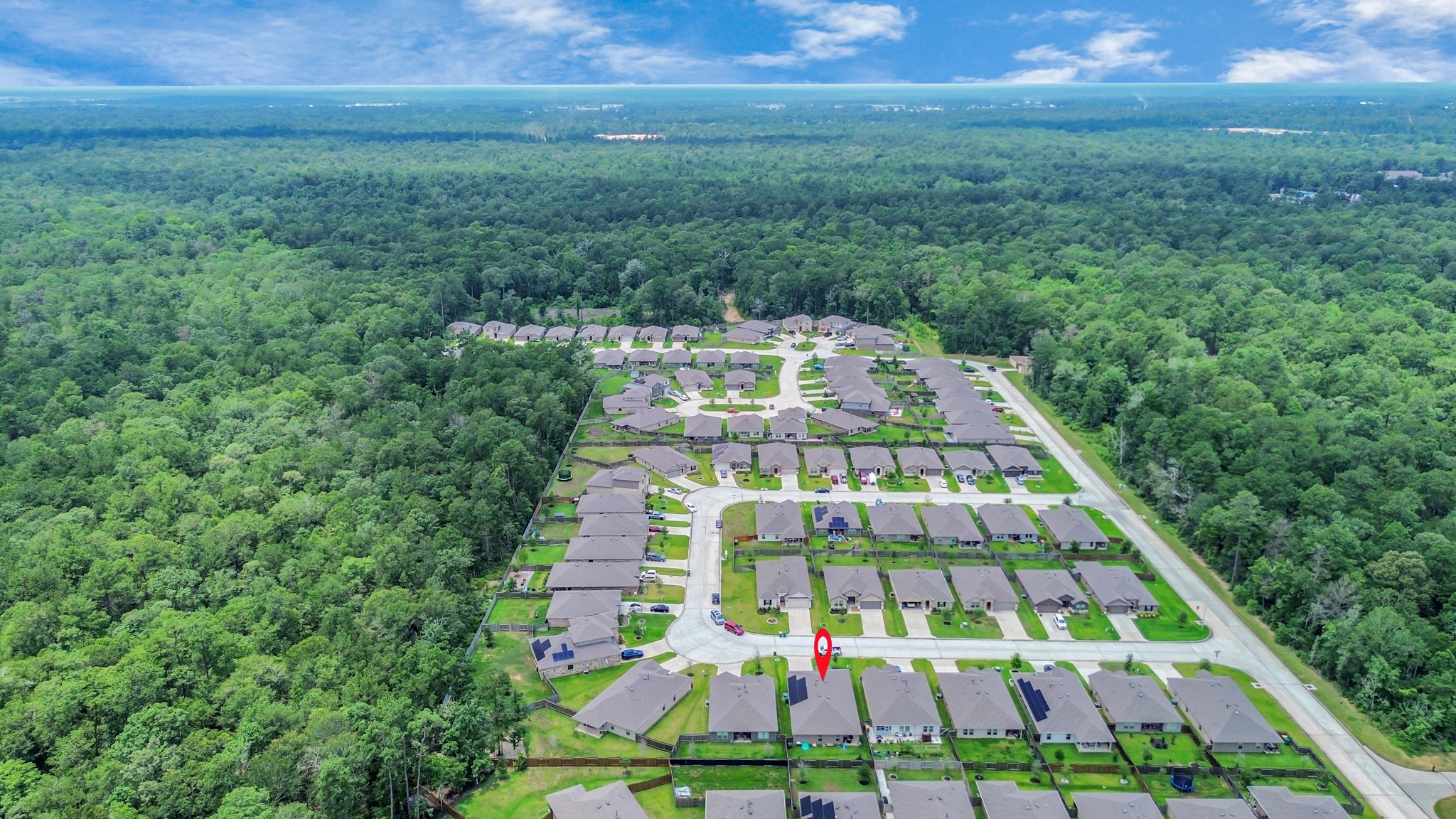 3610 Crimson Embers Lane Conroe, TX 77301 - Photo 40 of 41 a view of an outdoor space with seating area