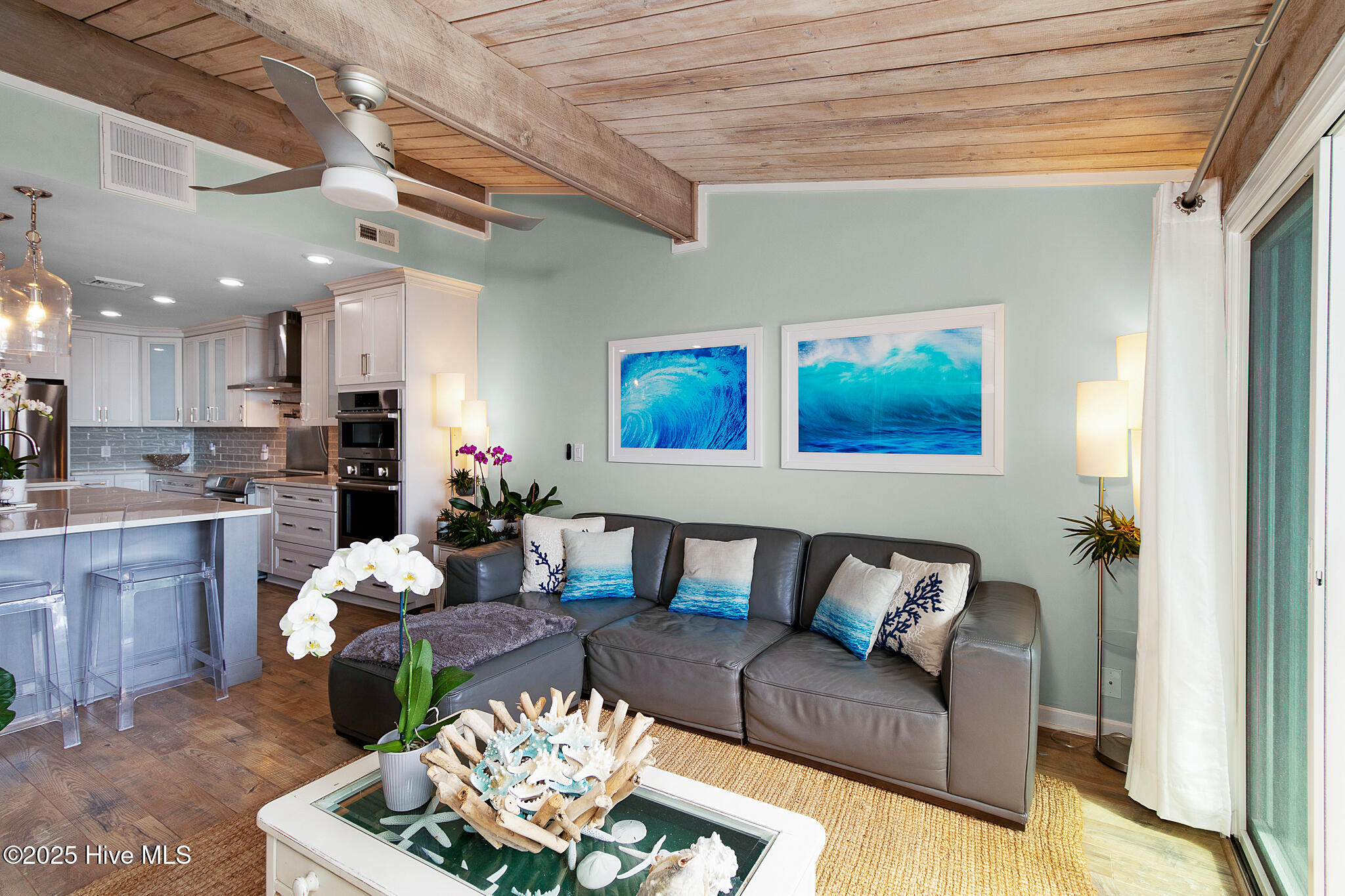 535 Salter Path Road, Unit 15 CORAL SHORES Pine Knoll Shores, NC 28512 - Photo 12 of 43 Open Concept Living Room