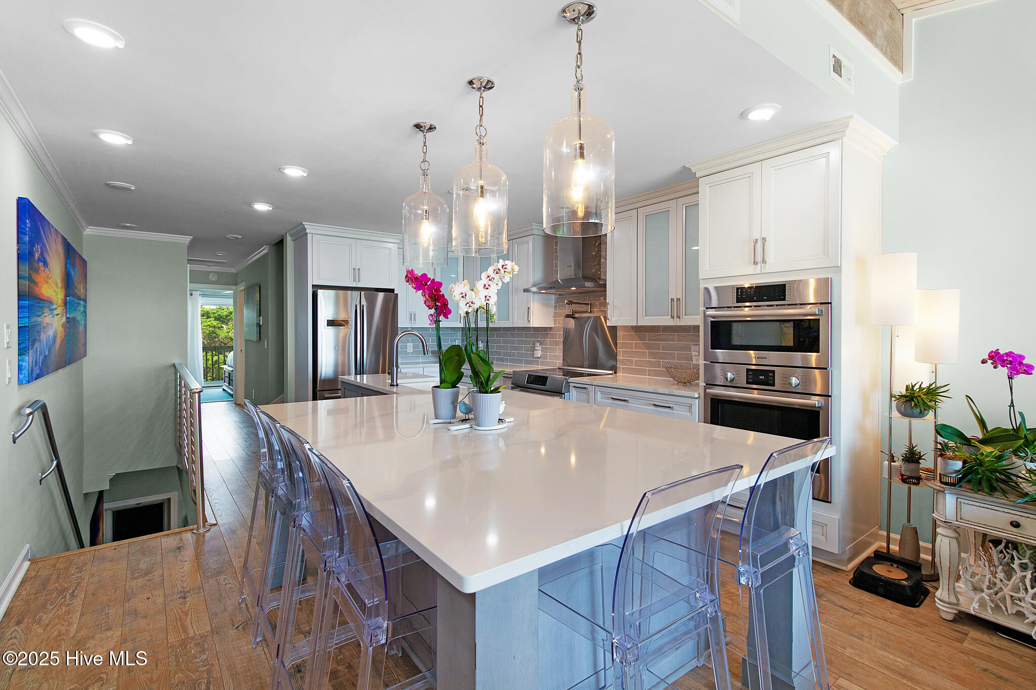 535 Salter Path Road, Unit 15 CORAL SHORES Pine Knoll Shores, NC 28512 - Photo 5 of 43 Kitchen with large island