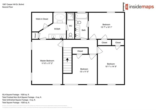 $2,345 | 1587 Casper Hill Drive, Buford, GA 30519