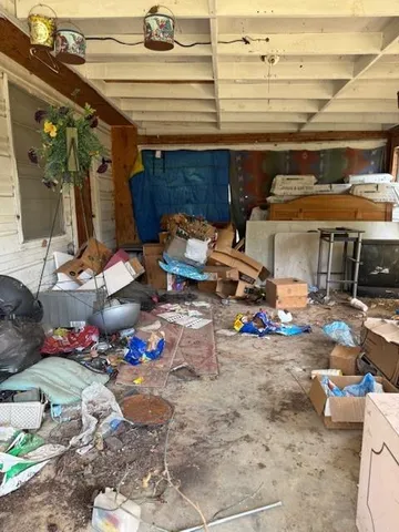 a view of a chairs and tables in patio