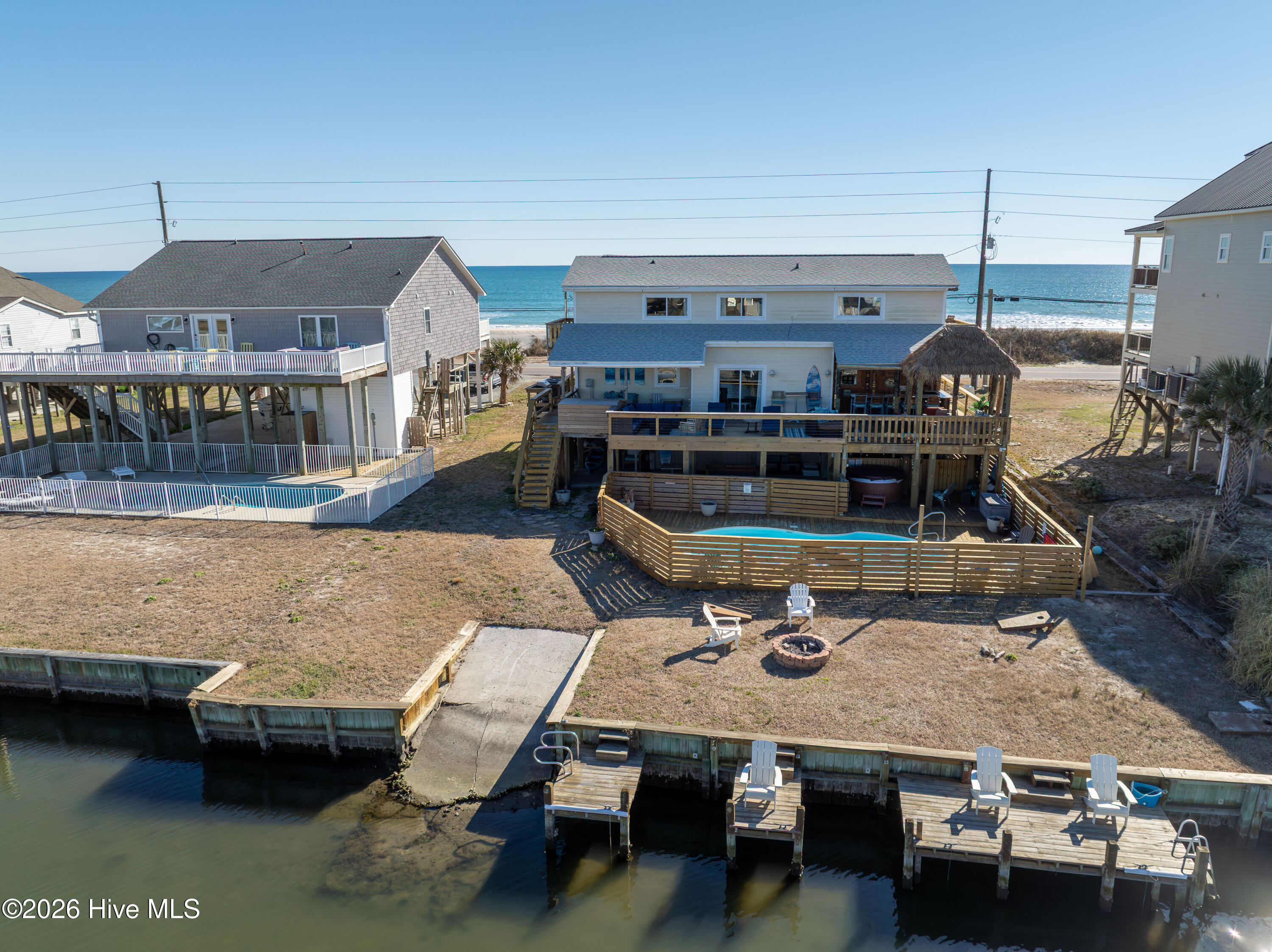 1601 New River Inlet Road North Topsail Beach, NC 28460 - Photo 68 of 96 1601 New River Inlet Road - Aerial_Exter