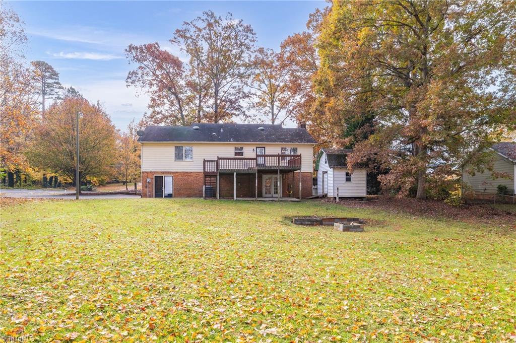 5425 Styers Ferry Road Clemmons, NC 27012 - Photo 27 of 31 Great backyard on this .7 acre lot, place for firepit