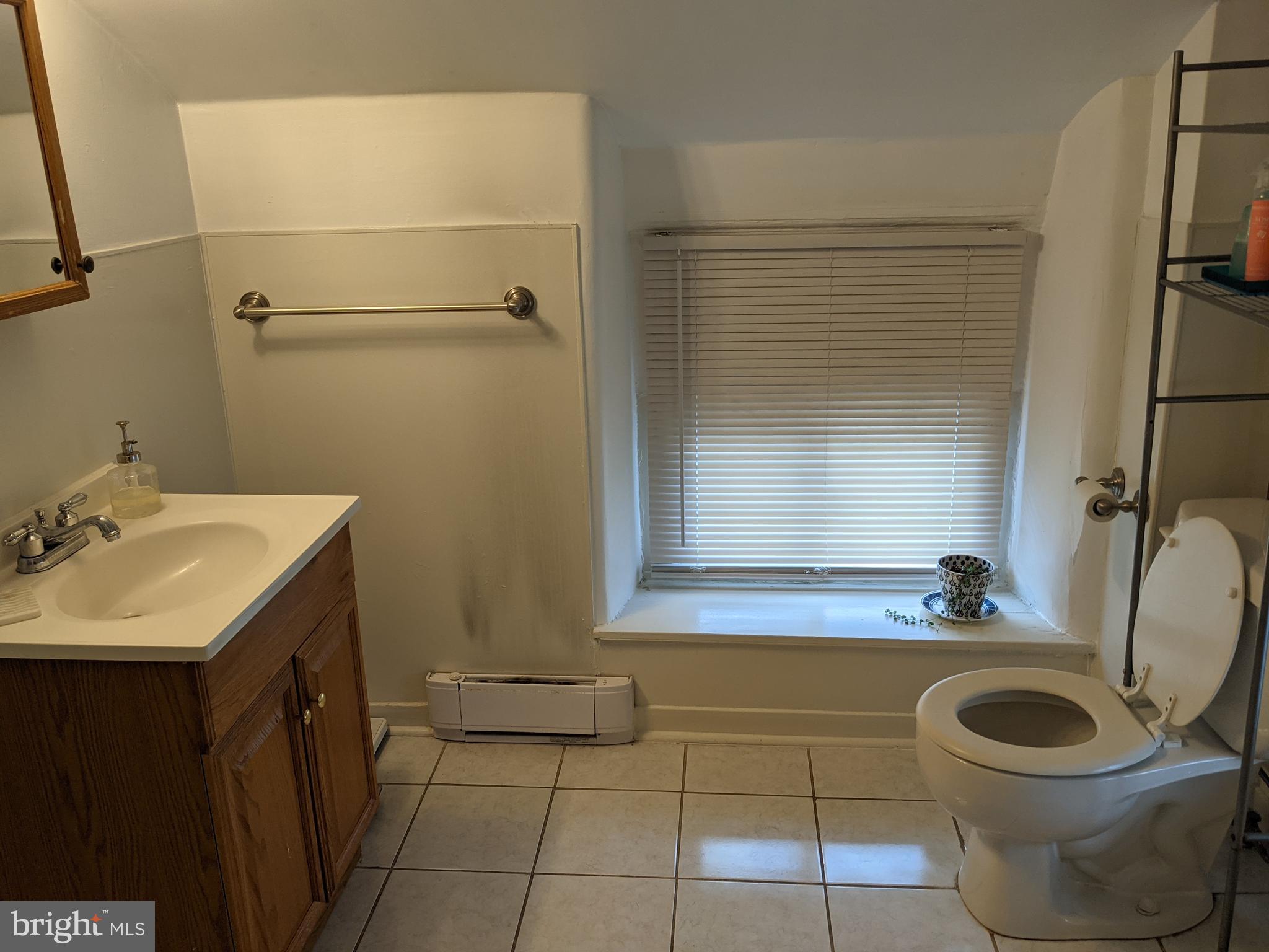 7101 Ridge Avenue Philadelphia, PA 19128 - Photo 19 of 19 a bathroom with a sink a toilet and mirror