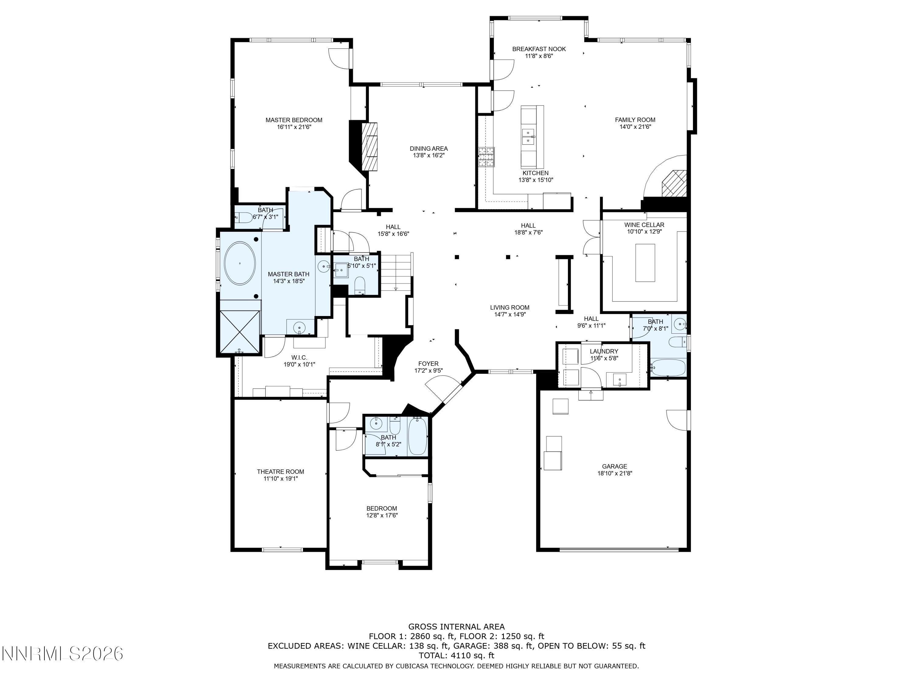 2615 Vitoria Lane Reno, NV 89521 - Photo 49 of 51 2-1-Floorplan #1