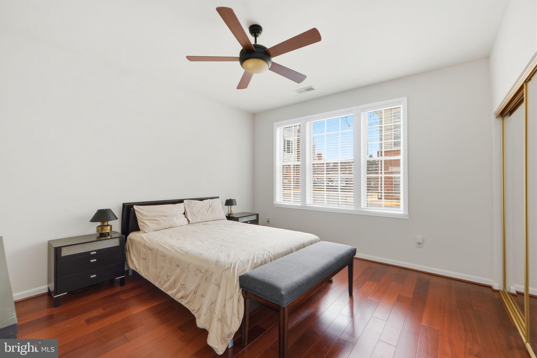 7023 Haycock Road Falls Church, VA 22043 - Photo 15 of 22 a bedroom with a bed and a window