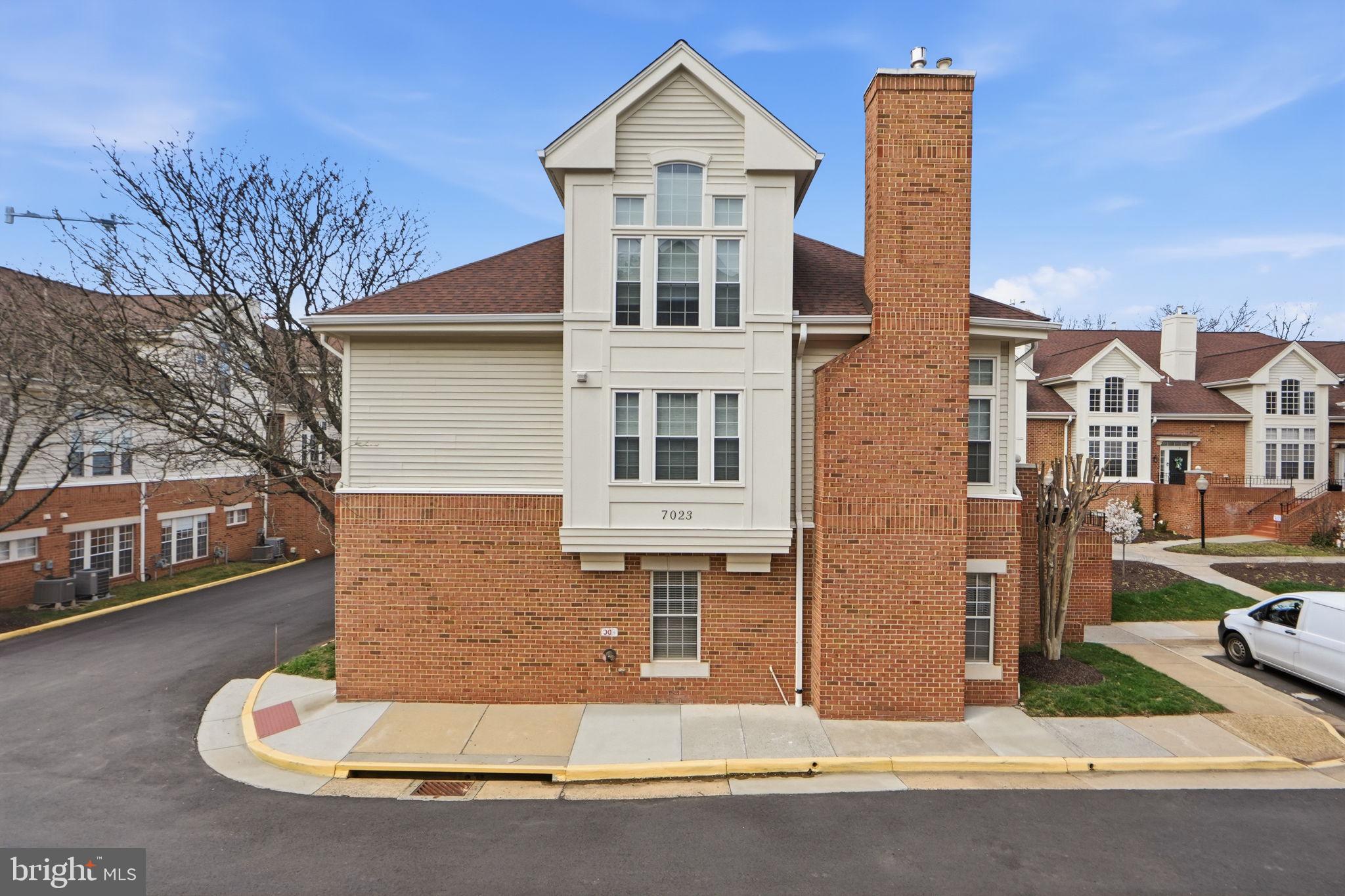 7023 Haycock Road Falls Church, VA 22043 - Photo 21 of 22 a front view of a house with a yard