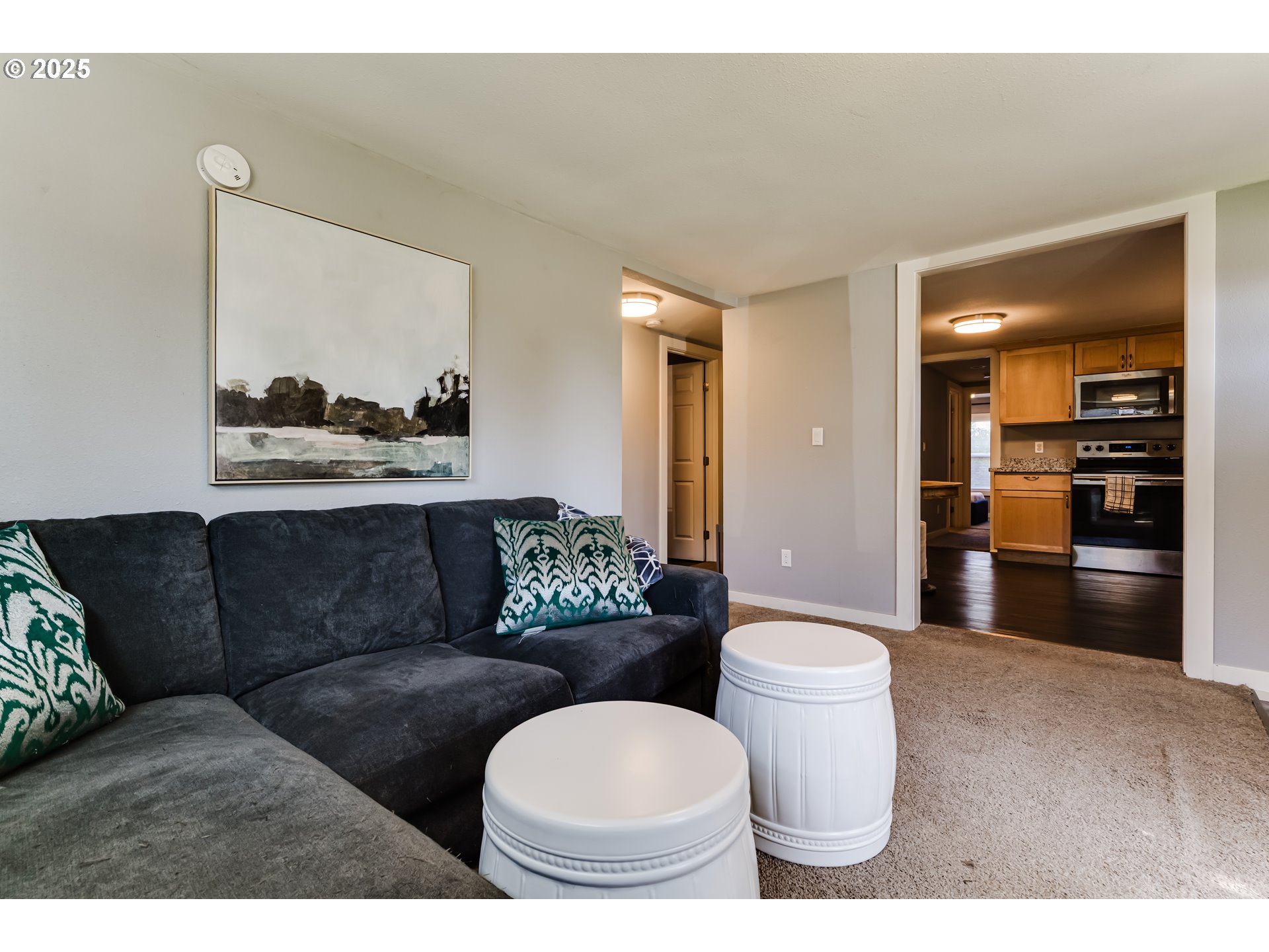 320 26th Street Springfield, OR 97477 - Photo 3 of 24 a living room with furniture and a view of bathroom
