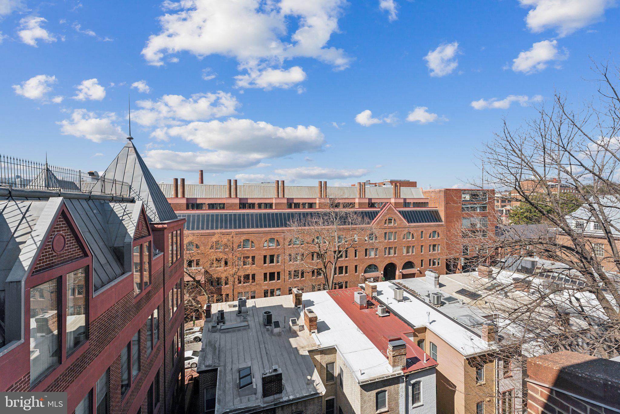 1077 30th Street Northwest, Unit 705 Washington, DC 20007 - Photo 26 of 31 a view of a city from a terrace
