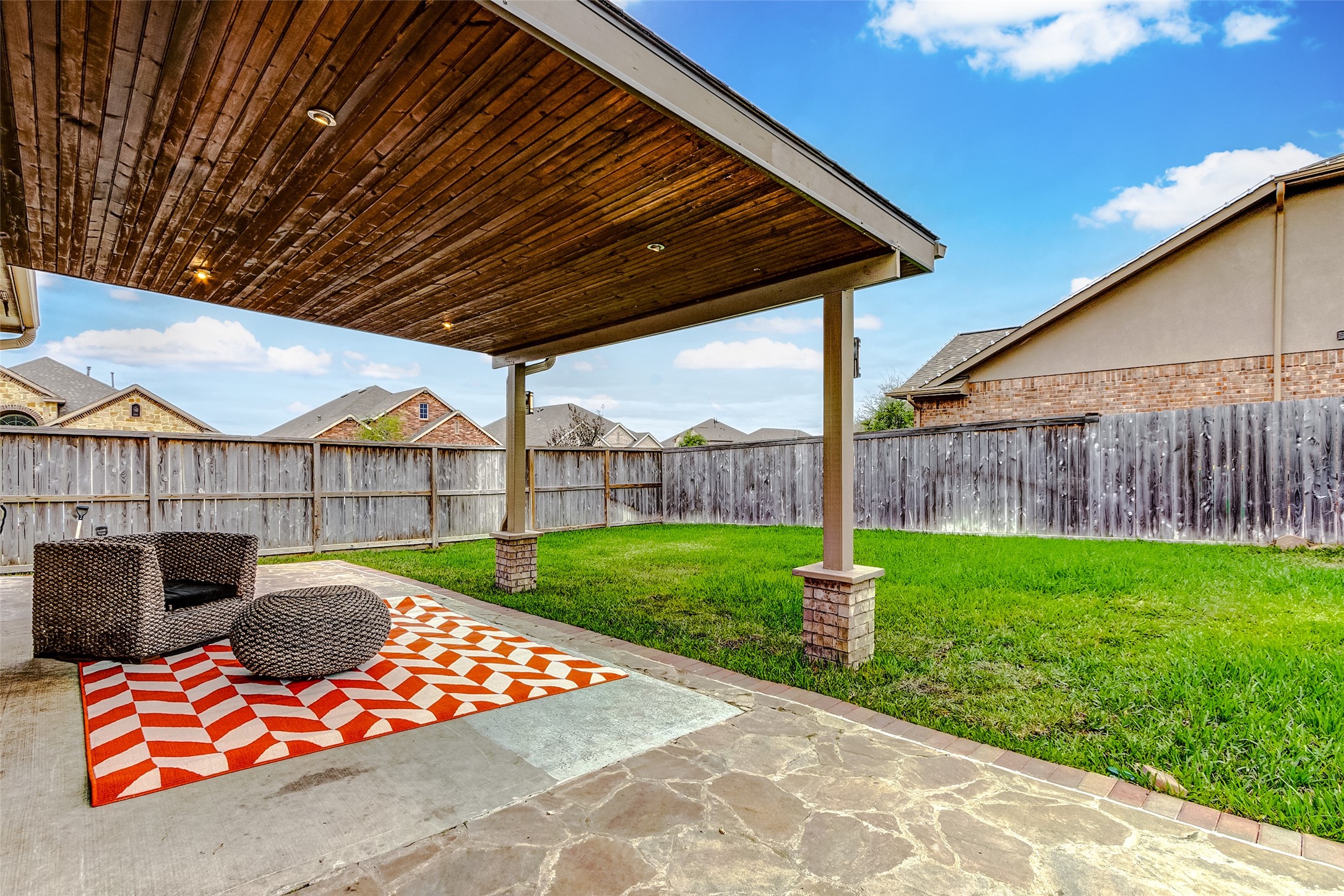 7314 Saddle Tree Drive Spring, TX 77379 - Photo 19 of 21 a view of outdoor space yard and patio