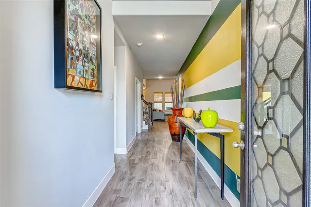 a view of an entryway