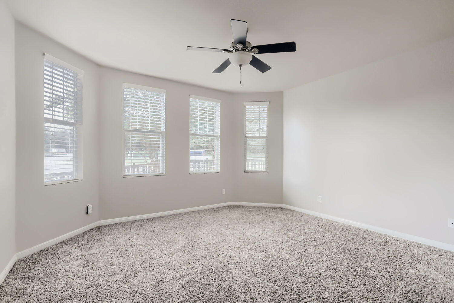 5136 Hellman Kyle, TX 78640 - Photo 15 of 25 a view of room with a ceiling fan and window