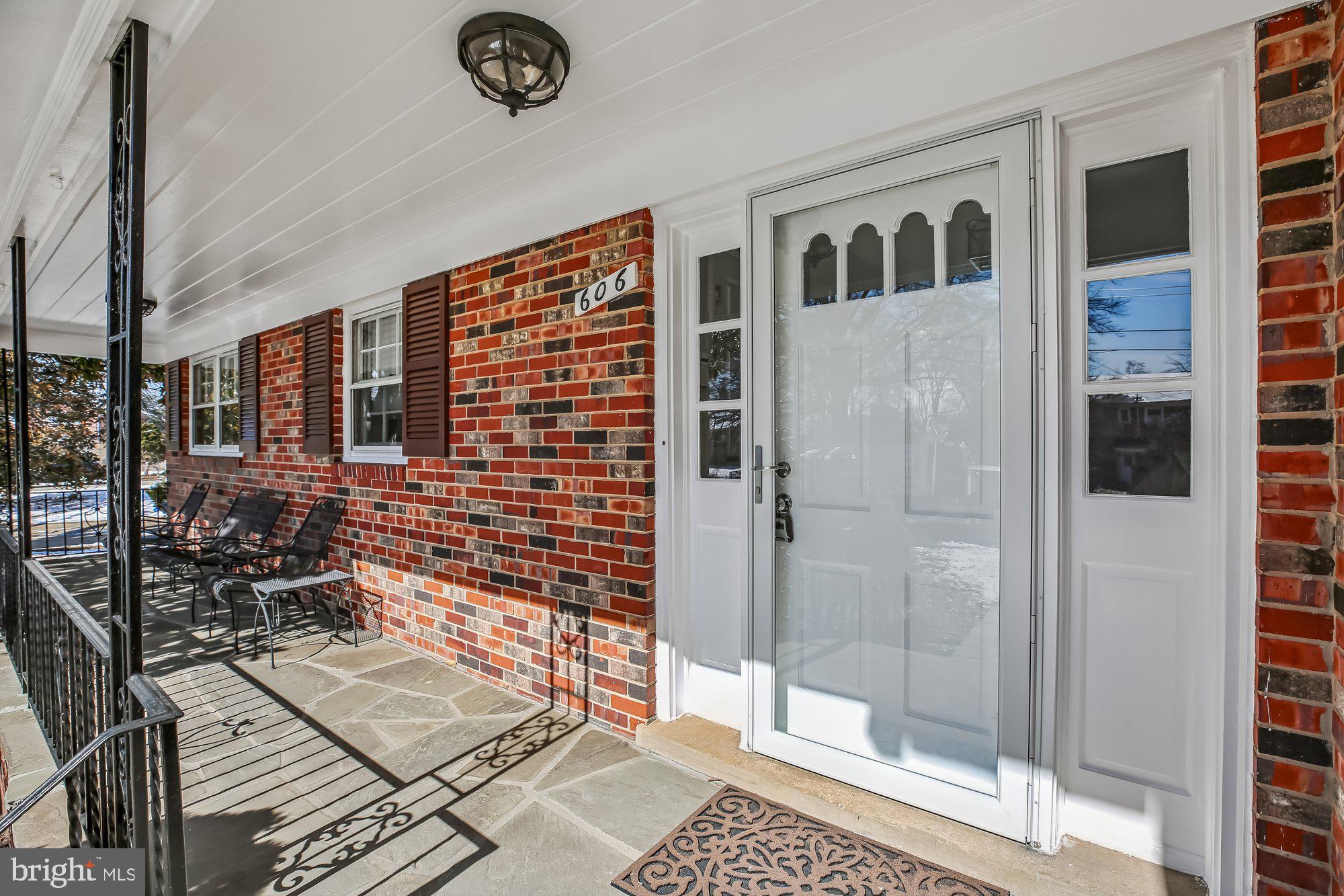 606 Winhall Way Silver Spring, MD 20904 - Photo 5 of 77 Roomy Front Porch with Flagstone!