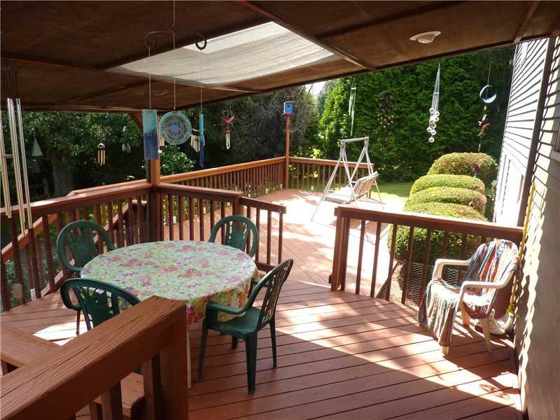 412 Denny Road Valencia, PA 16059 - Photo 18 of 25 Patio/Deck. Entertain outside on the wonderful two-tiered deck offering fantastic views of the landscape beyond. The fabulous covered deck with skylights will be a favorite place to sit and enjoy nature.