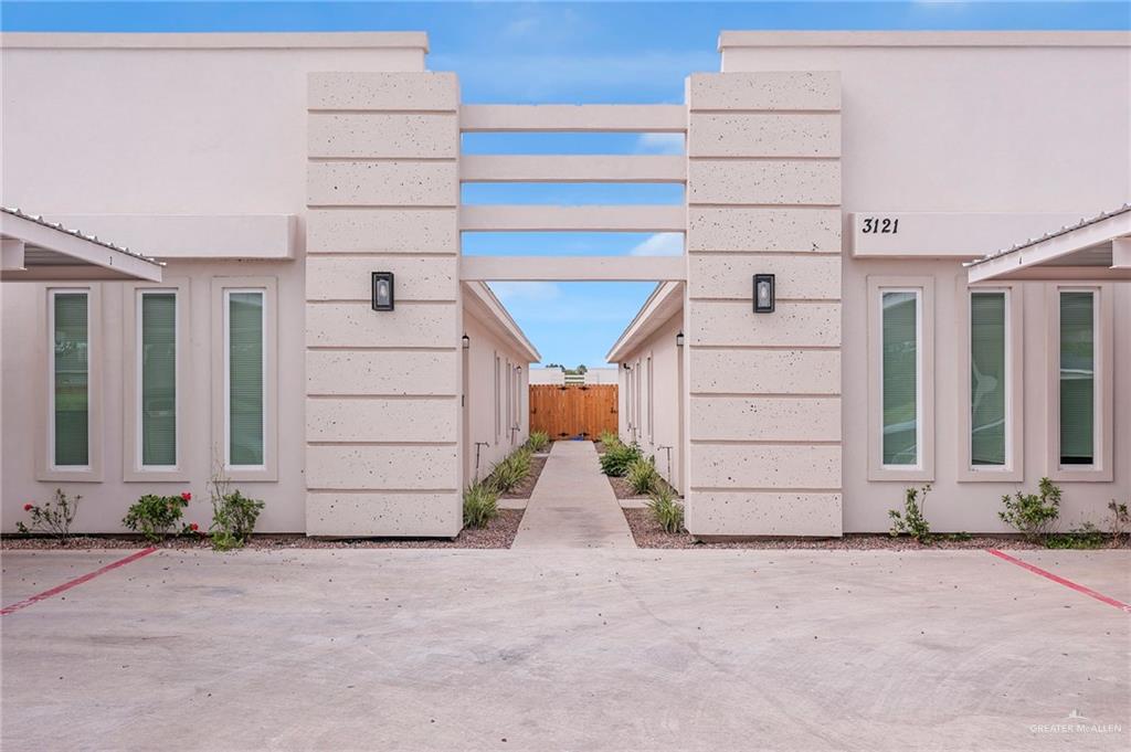 3121 Briggs Street, Unit 3 Weslaco, TX 78596 - Photo 1 of 1 a view of house with garage