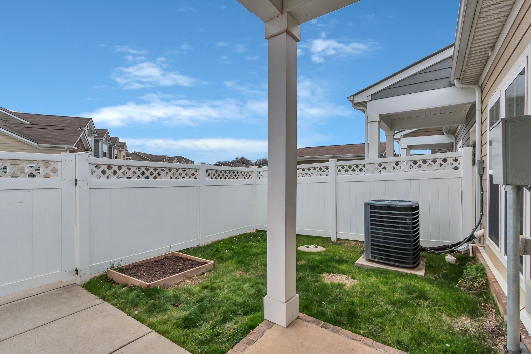 305 Dursley Lane Spring Hill, TN 37174 - Photo 22 of 25 a view of a patio with a yard