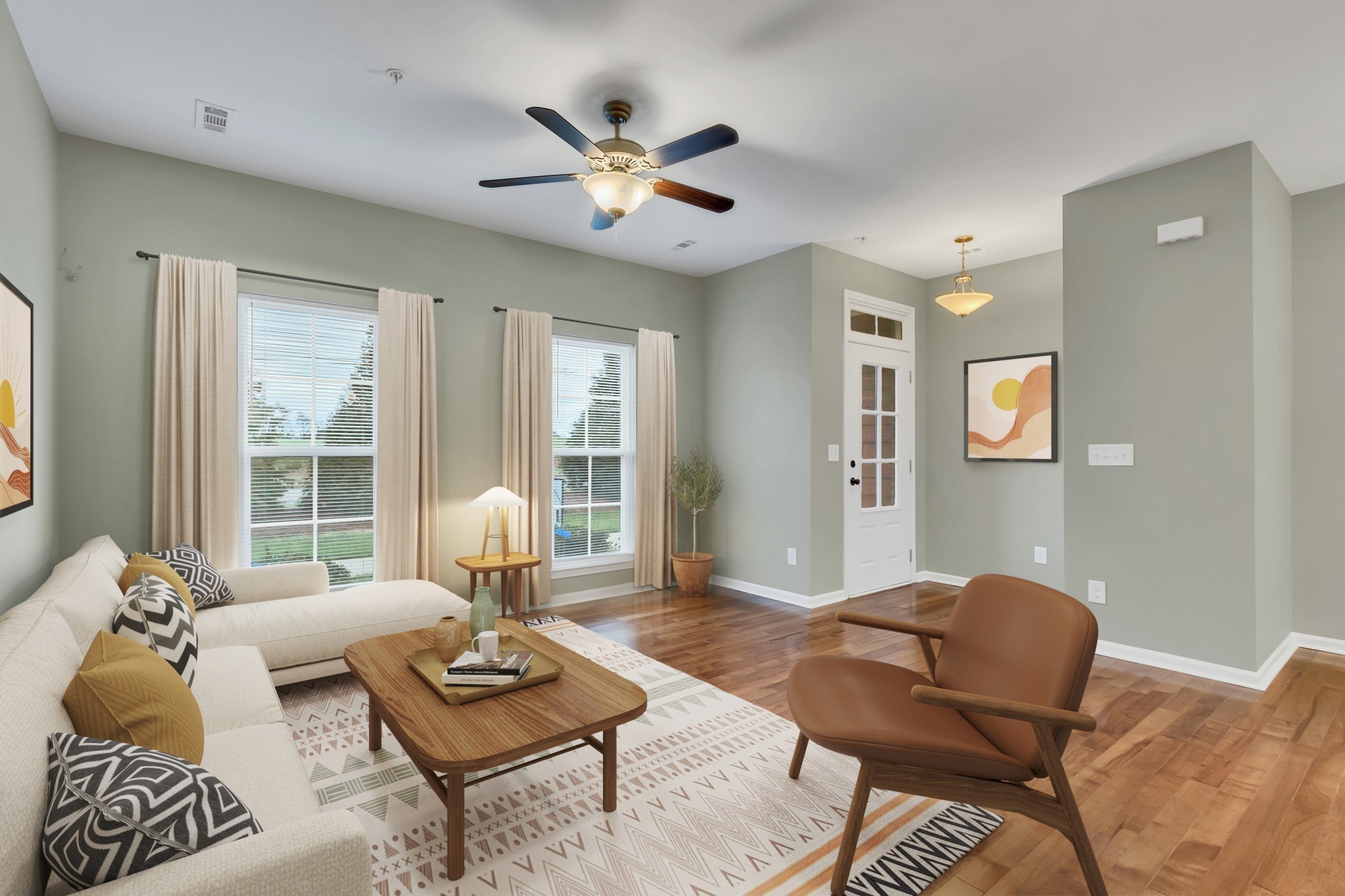 305 Dursley Lane Spring Hill, TN 37174 - Photo 3 of 25 a living room with furniture and a window