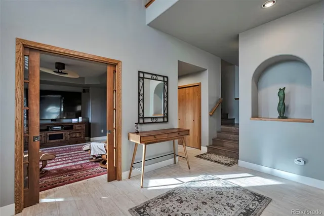 a view of living room