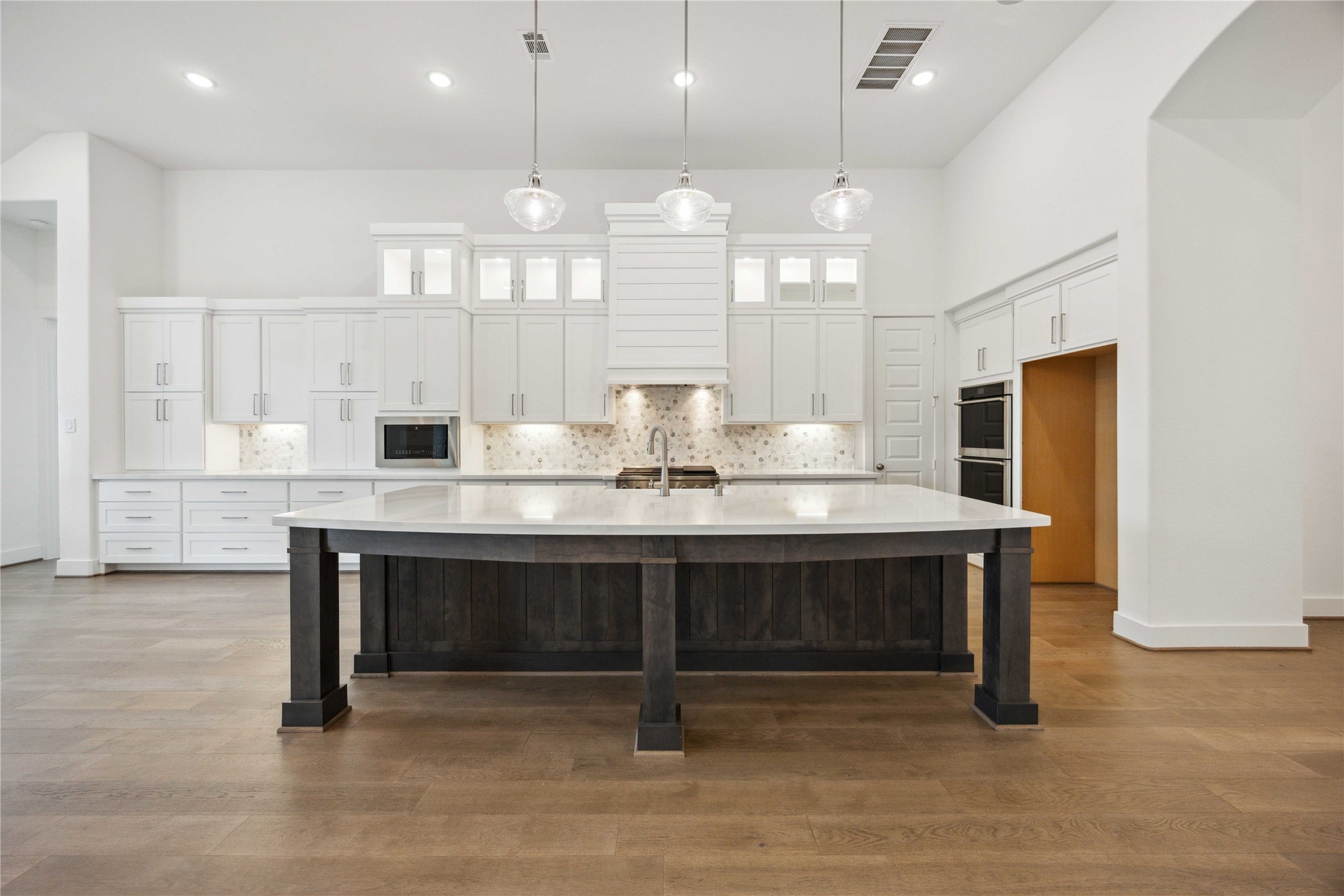 2711 Merlin Way Katy, TX 77493 - Photo 6 of 50 Gorgeous open concept kitchen, living and dining space