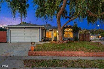 10 Rio Via Oak View, CA 93022 - Photo 1 of 19 a front view of a house with a yard and a garage