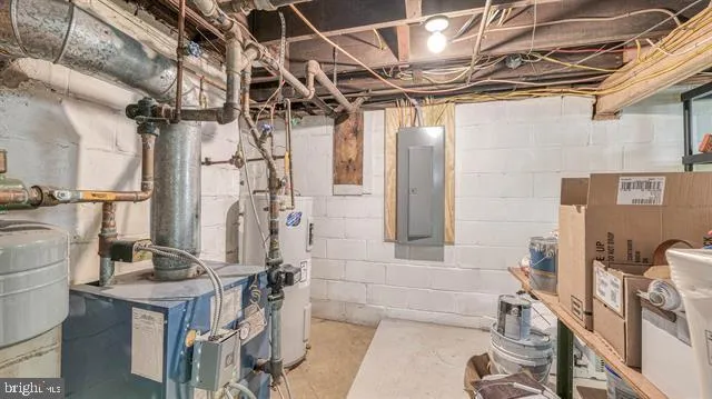 a view of a storage & utility room