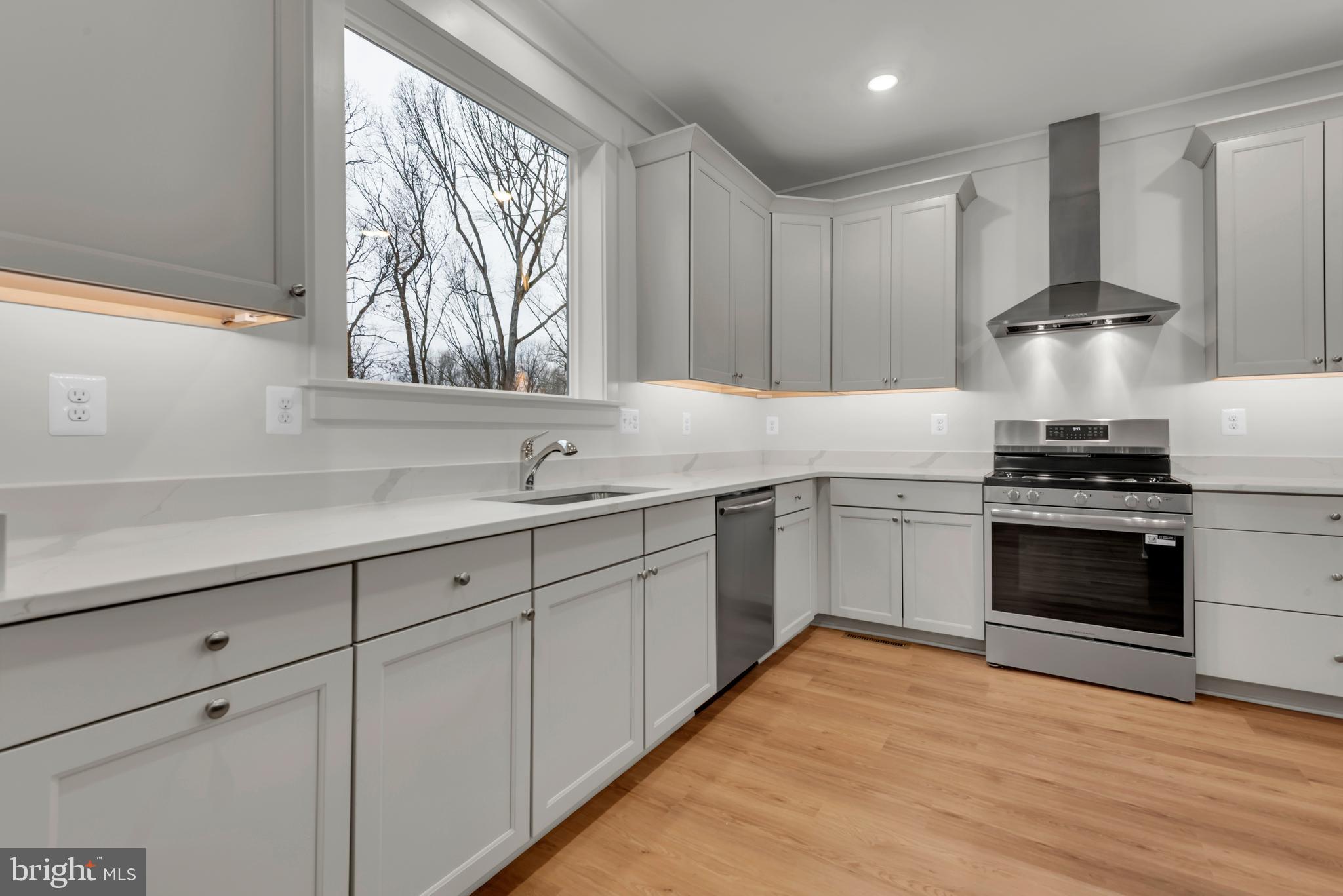 6502 Whitetail Xing Way Hanover, MD 21076 - Photo 10 of 58 a kitchen with a stove top oven and sink