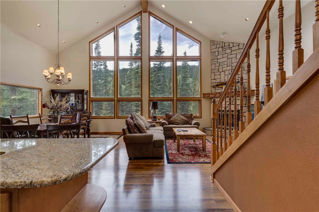 223 Range Road Breckenridge, CO 80424 - Photo 4 of 25 Great room from kitchen.