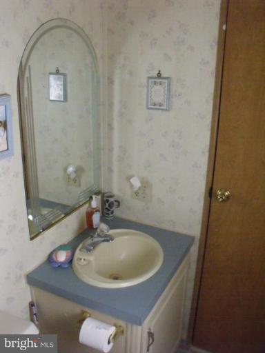 10505 Cedarville Road, Unit 1015 Brandywine, MD 20613 - Photo 20 of 26 a bathroom with a sink and a mirror