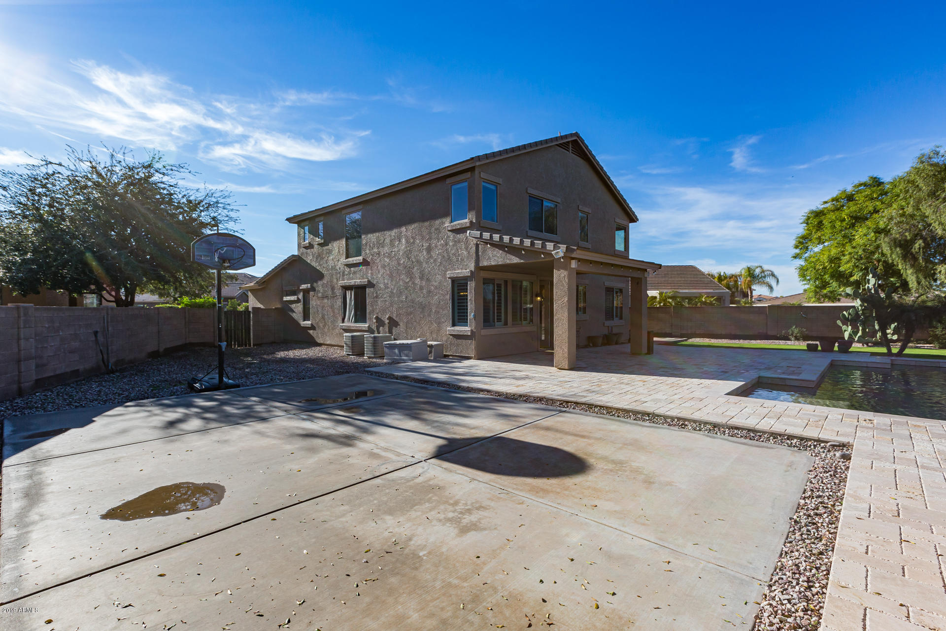 6219 South Martingale Road Gilbert, AZ 85298 - Photo 23 of 34 24) BACK OF HOME