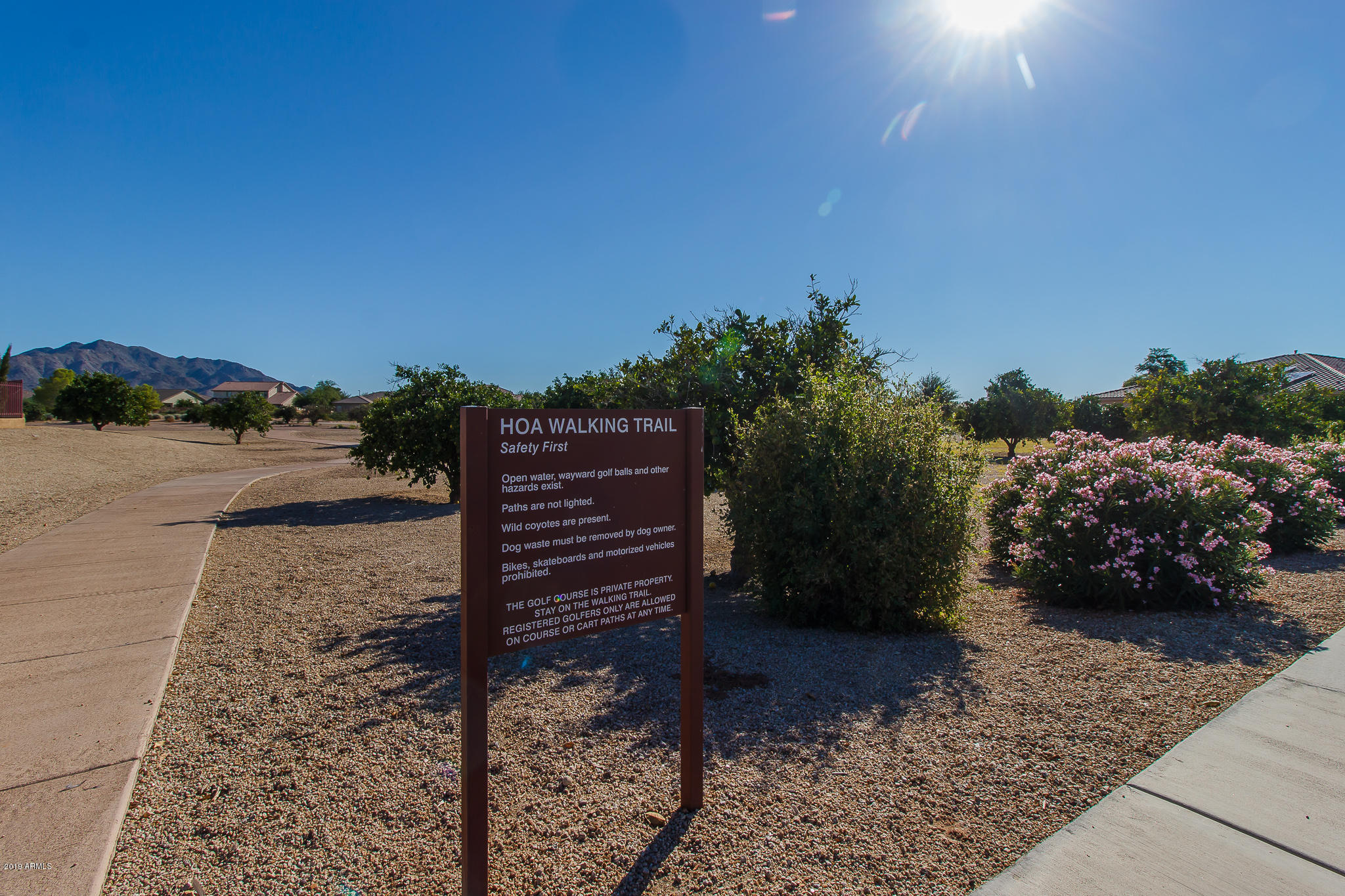6219 South Martingale Road Gilbert, AZ 85298 - Photo 32 of 34 B) COMMUNITY WALKING PATHS