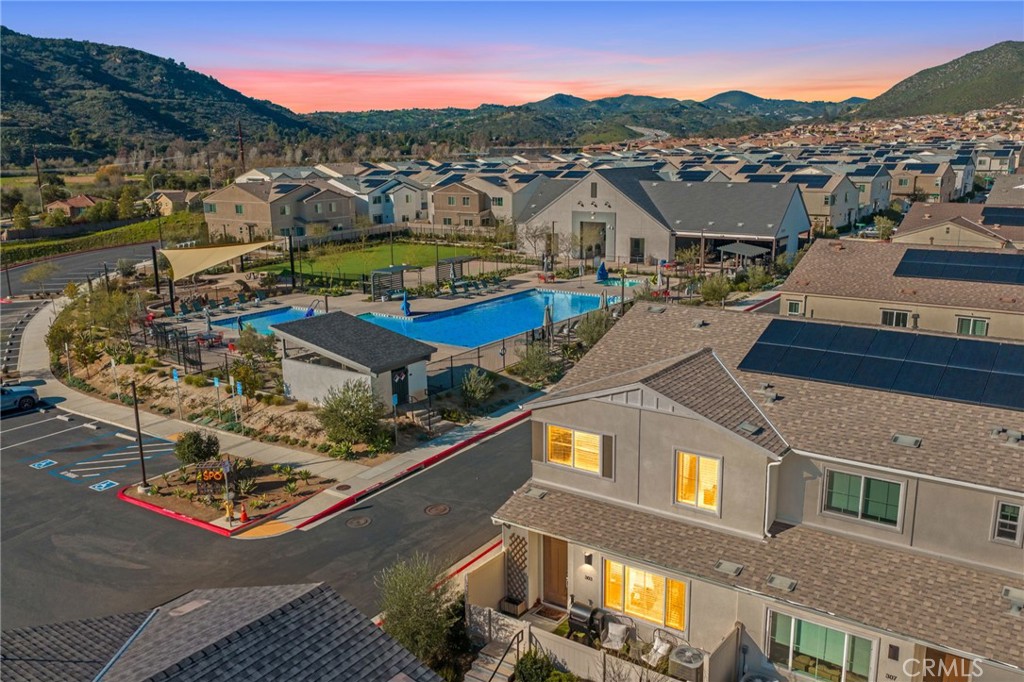 303 Sweet Place Fallbrook, CA 92028 - Photo 37 of 59 a view of a city with a ocean