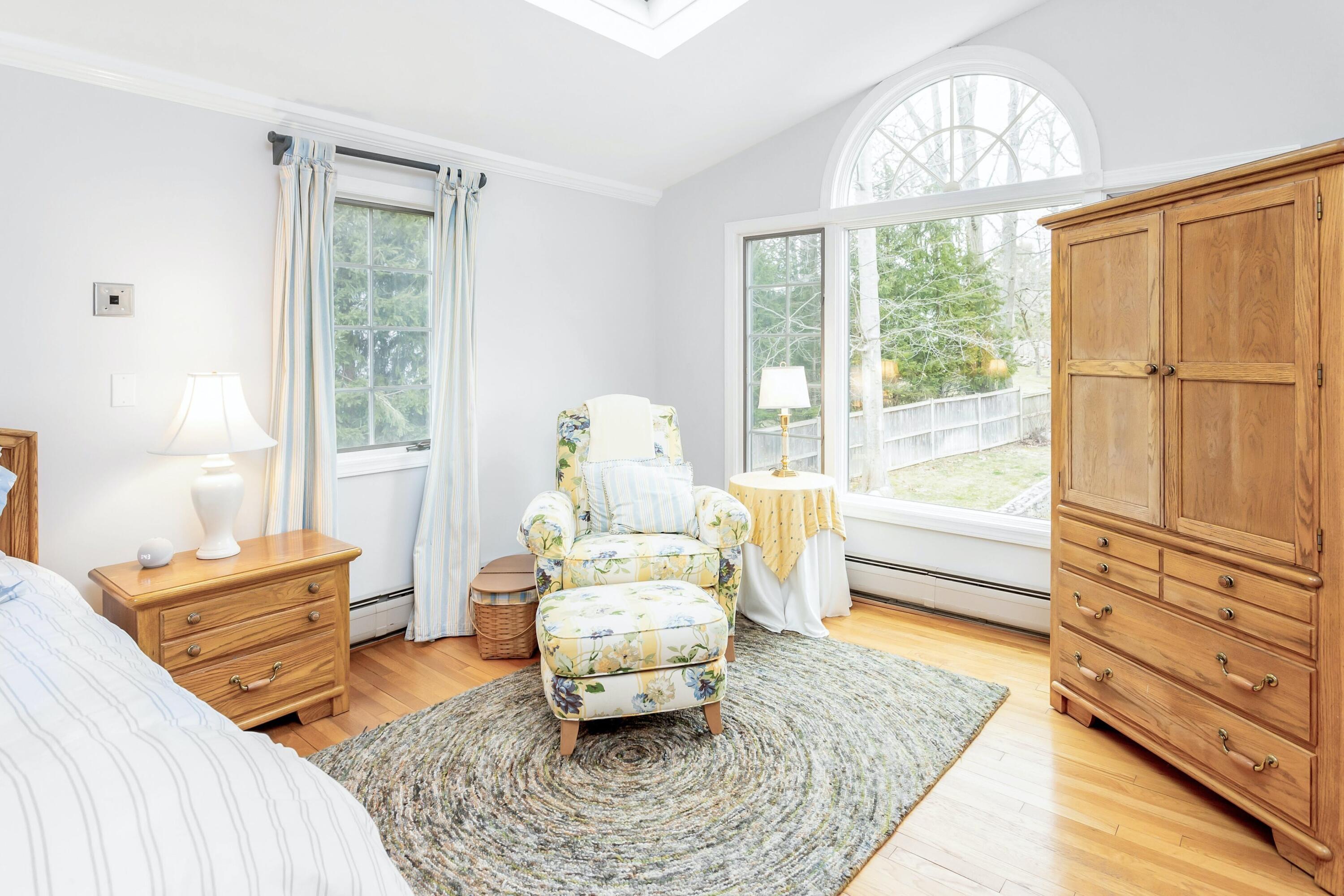 21 Revere Road Darien, CT 06820 - Photo 22 of 40 a living room with furniture and a large window