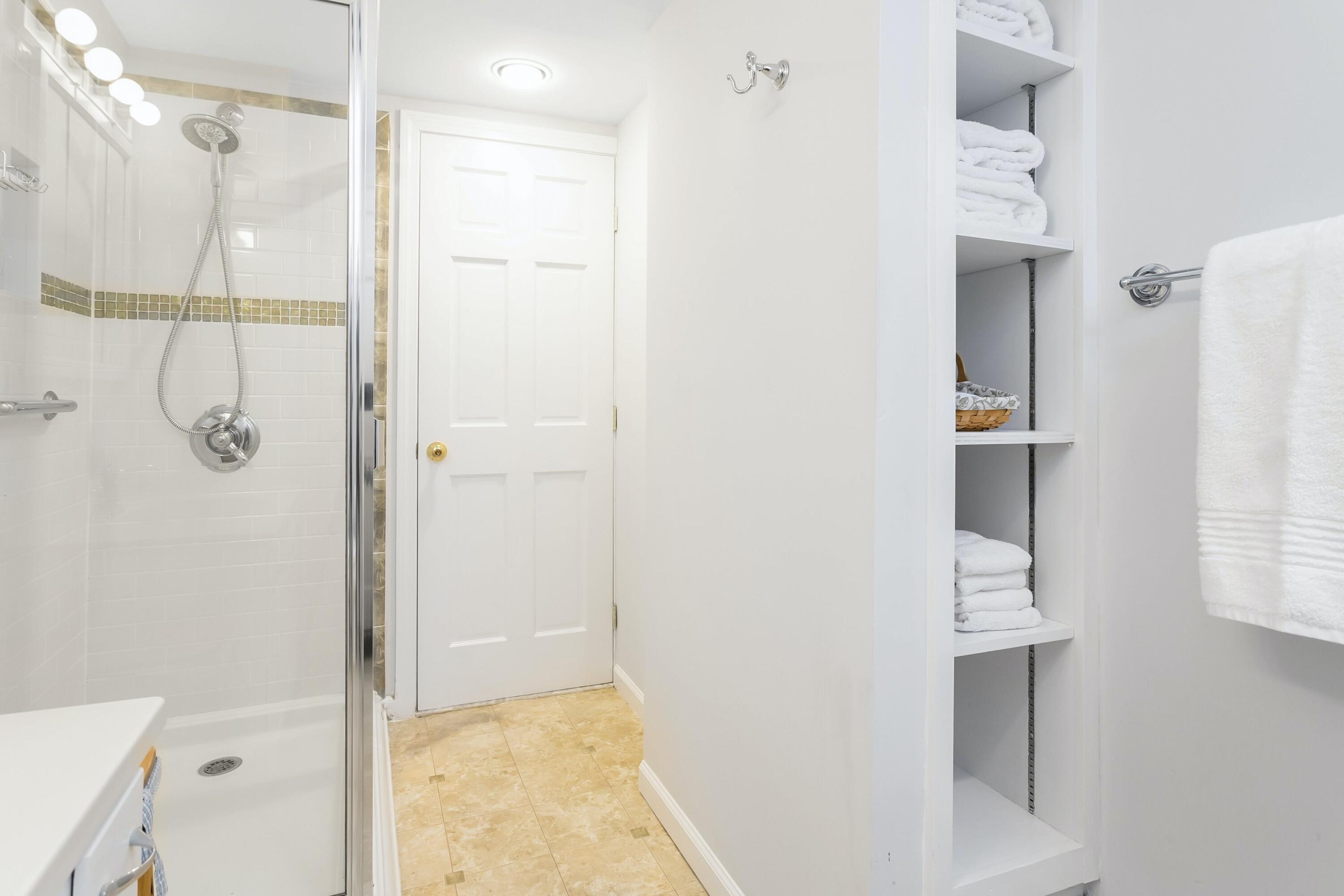 21 Revere Road Darien, CT 06820 - Photo 28 of 40 a bathroom with a shower and a sink