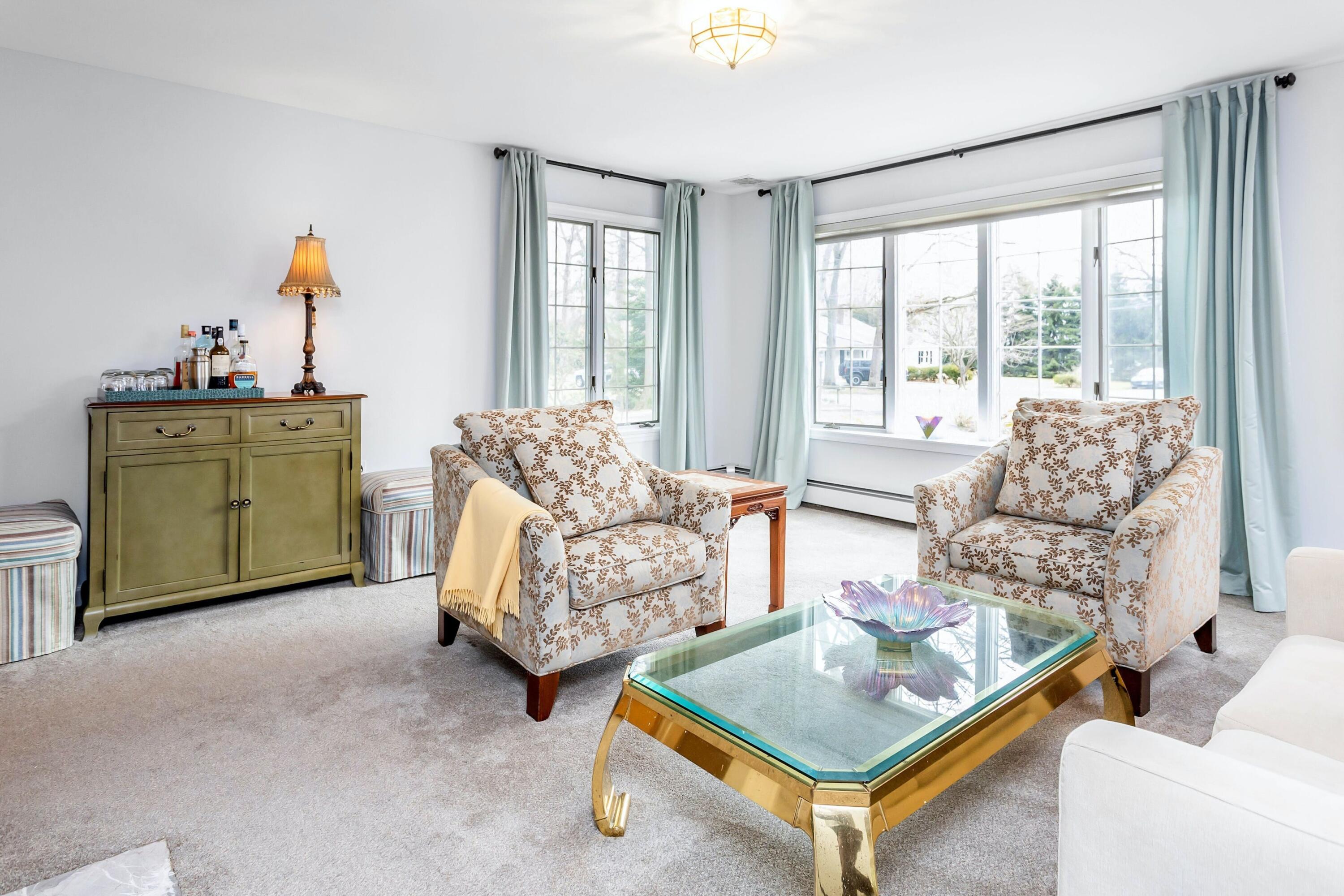 21 Revere Road Darien, CT 06820 - Photo 3 of 40 a living room with furniture and a window