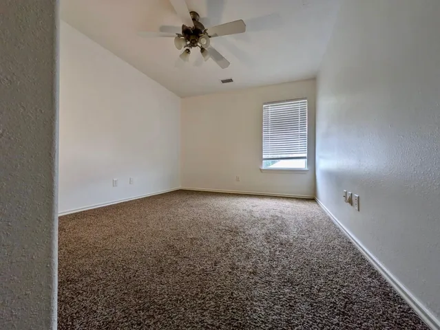 a view of room and window in a room