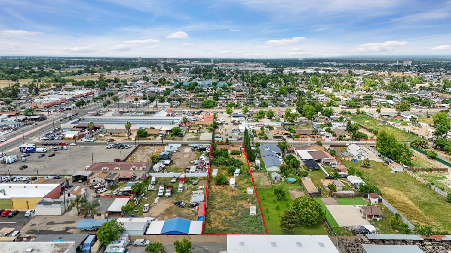 202 Olivero Road Modesto, CA 95358 - Photo 35 of 36 an aerial view of a city