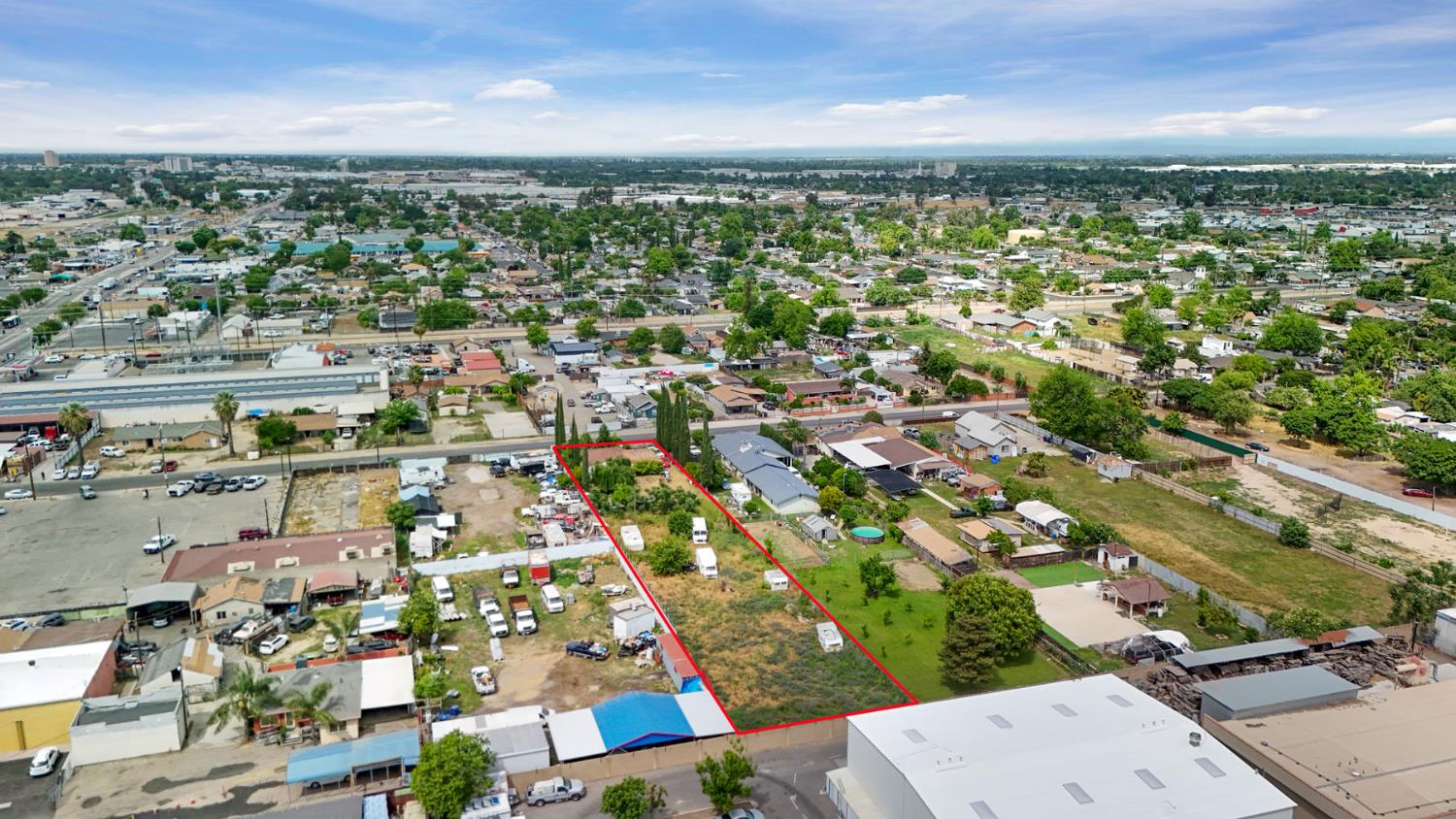 202 Olivero Road Modesto, CA 95358 - Photo 4 of 36 an aerial view of residential houses with outdoor space