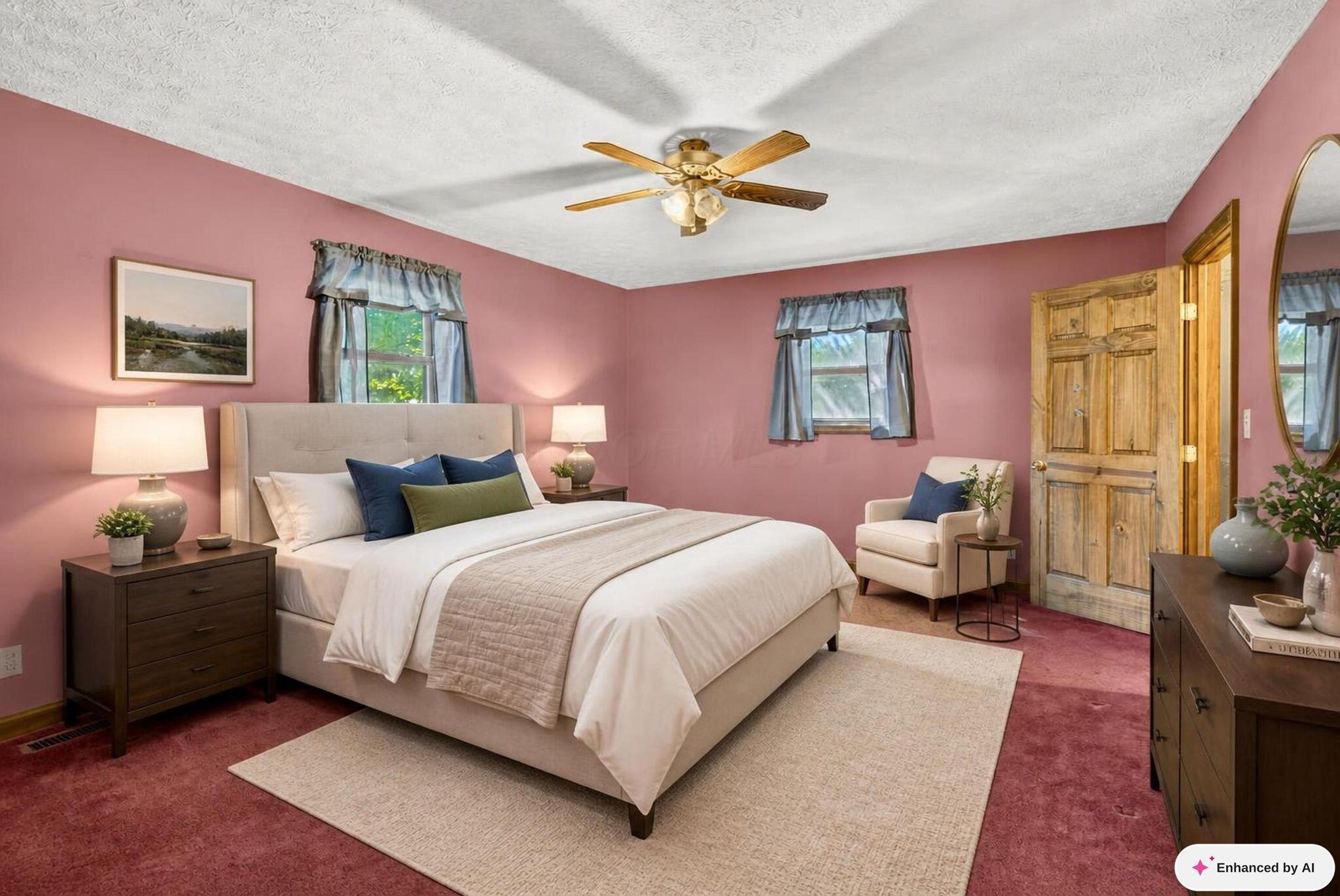 22209 Bolender Pontious Road Circleville, OH 43113 - Photo 28 of 42 Primary Bedroom Virtually Staged
