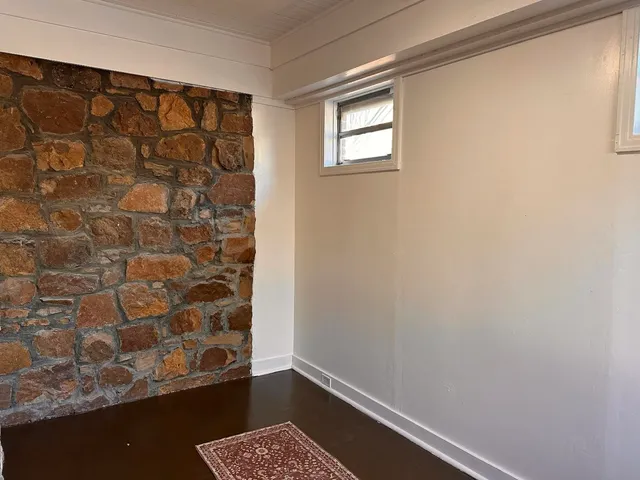 a room with a door